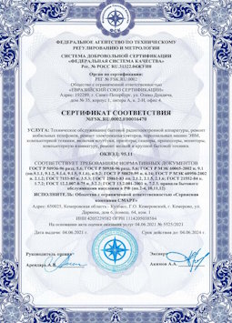 06.07.2010 Каменск-Шахтинский - Техническое обслуживание радиоэлектронной аппаратуры, телефонов, ЭВМ